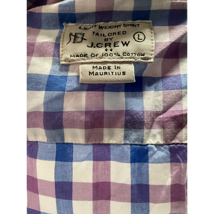 J. CREW Multicolor Dress Shirt - Men's L