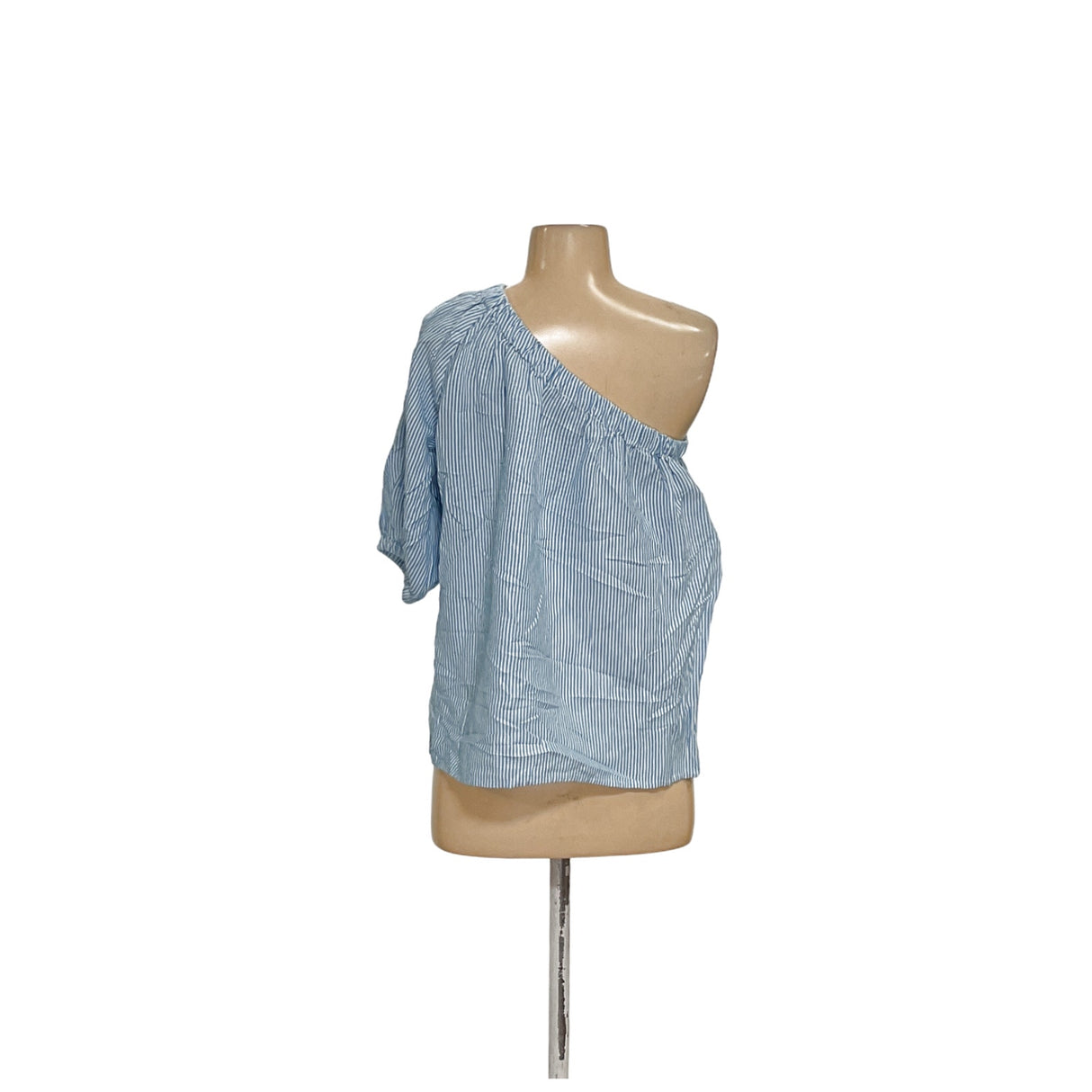 LOFT Blue Linen Blouse - Women's Size S