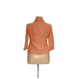 Chico's Orange Linen Jacket - Plus Size 1