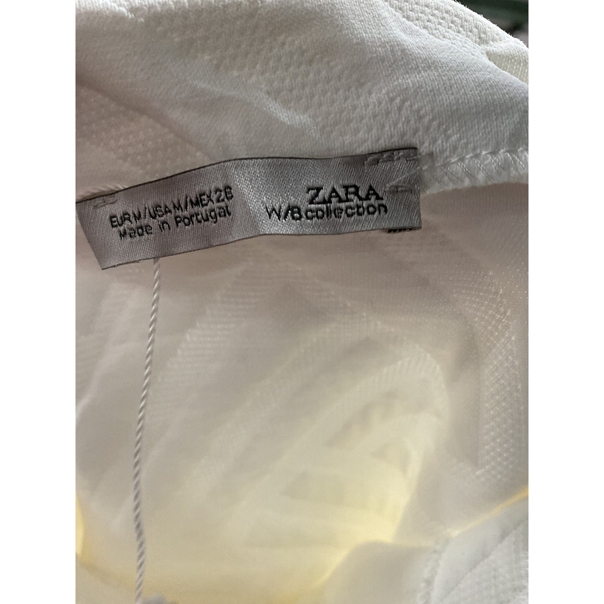 ZARA White Pullover Sweater Size M