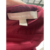 Banana Republic Red Wool Midi Skirt - Size 8