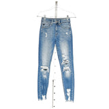 Kancan Blue Ripped Jeans - Size 0