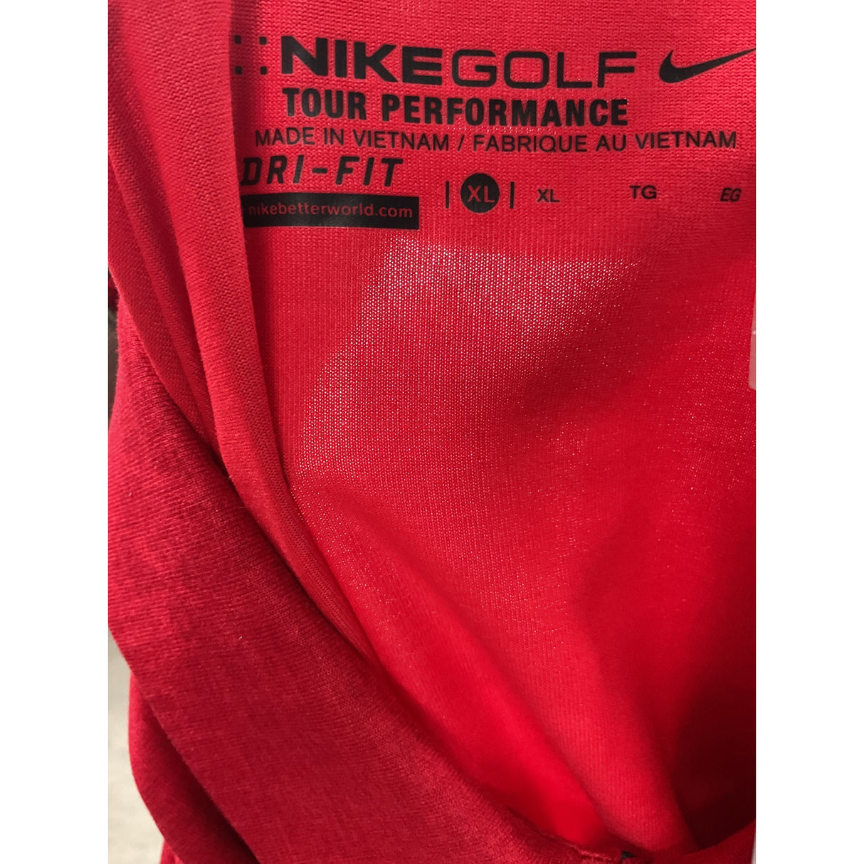 Nike Men's Red Polo - XL