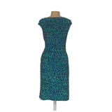 Lauren Ralph Lauren Multicolor Sheath Midi Dress