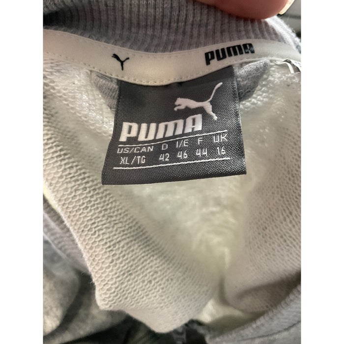 Puma Gray Full Zip Sweater - Women's XL