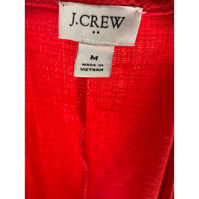 J. Crew Orange Wrap Dress