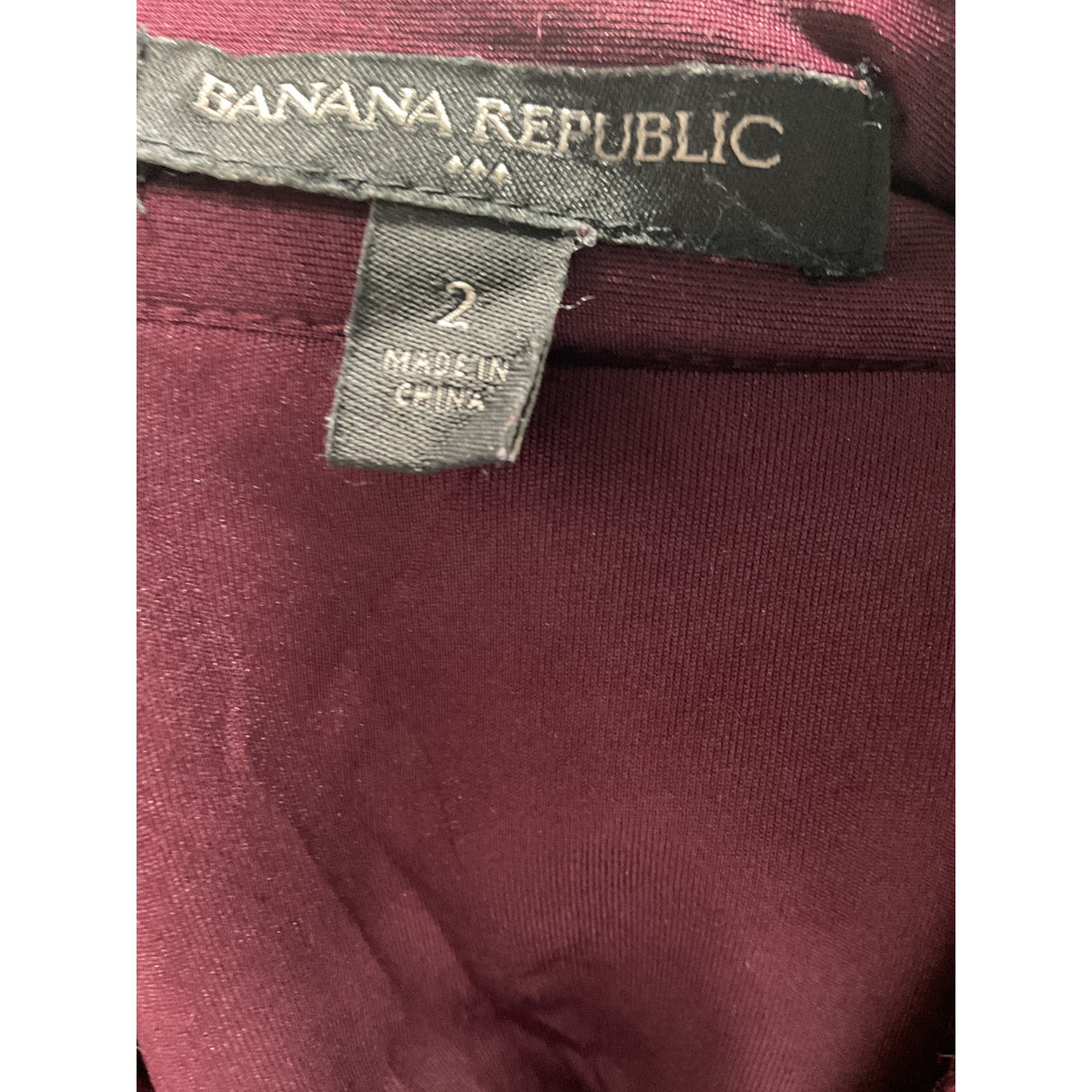 Banana Republic Red A-Line Skirt 2