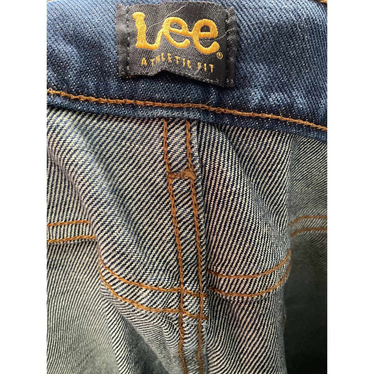 Lee Men's Blue Ankle Jeans