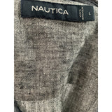 Men's Nautica Linen Button-Up Shirt