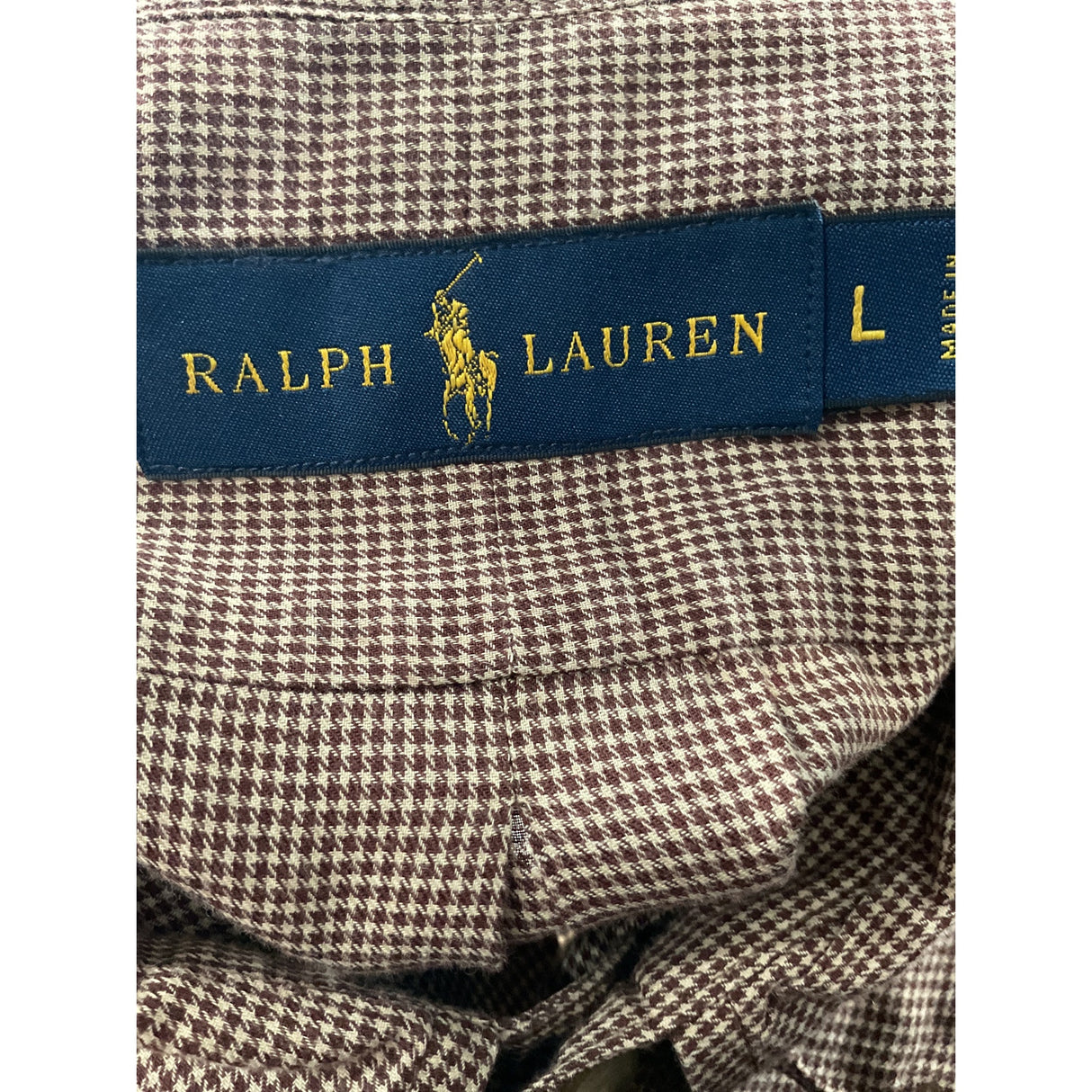 Ralph Lauren Men's Brown Dress Shirt