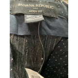 Banana Republic Men's Black Cotton Ankle Pants - Size 30