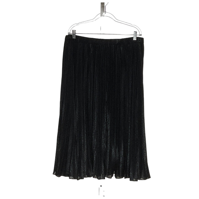 Michael Kors Black A-Line Skirt XL