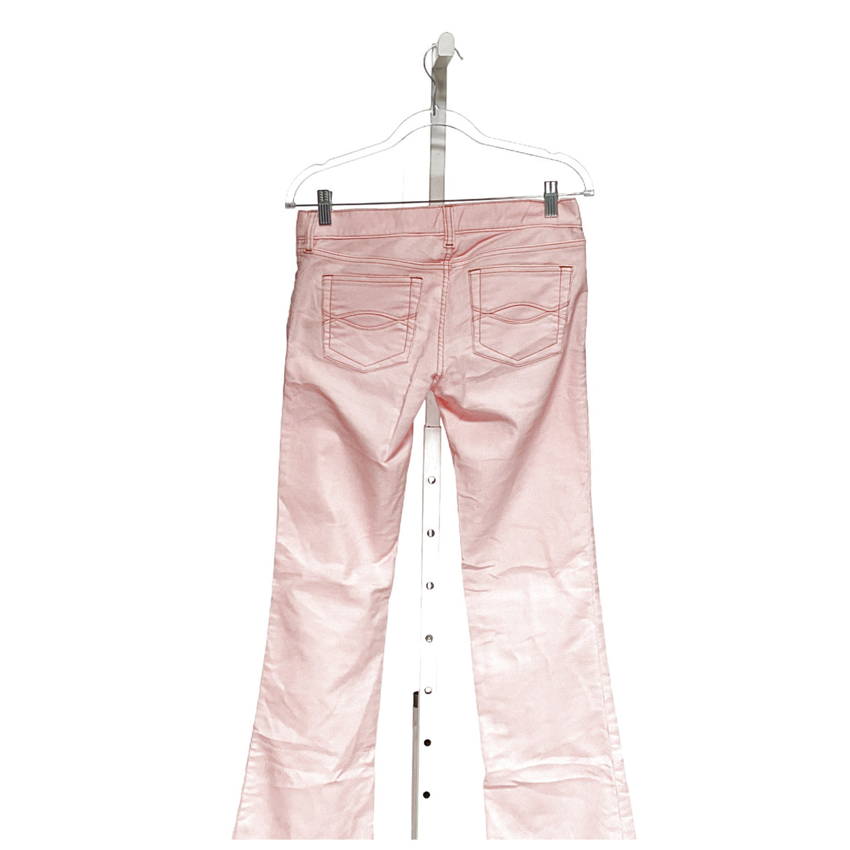 A&F Women's Pink Wide Leg Pants - Size 2