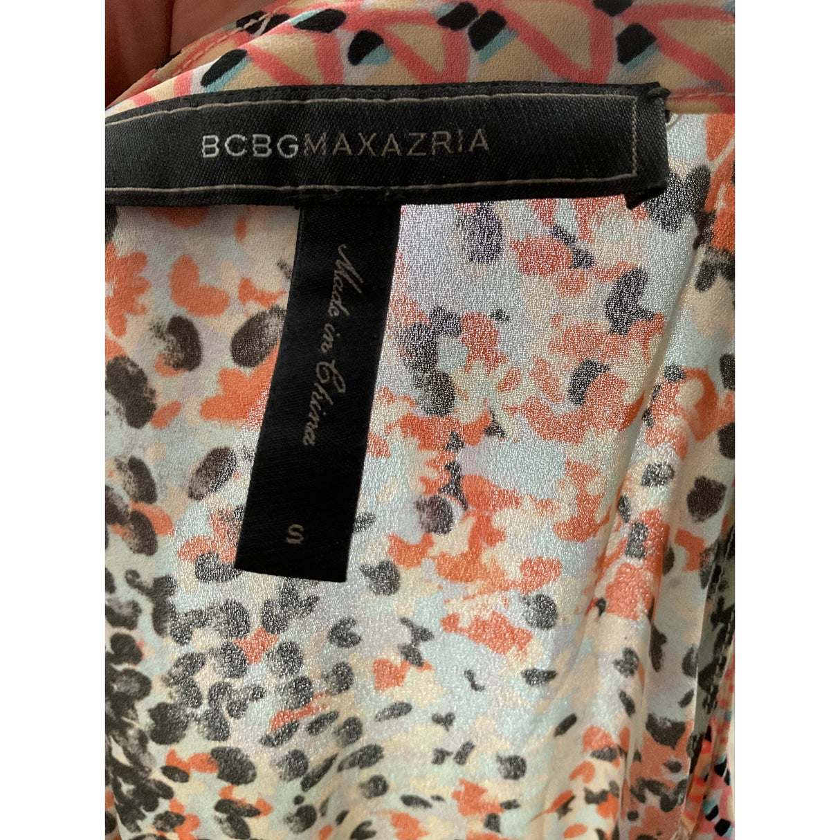 BCBGMAXAZRIA Multicolor Blouse - Women's Size S