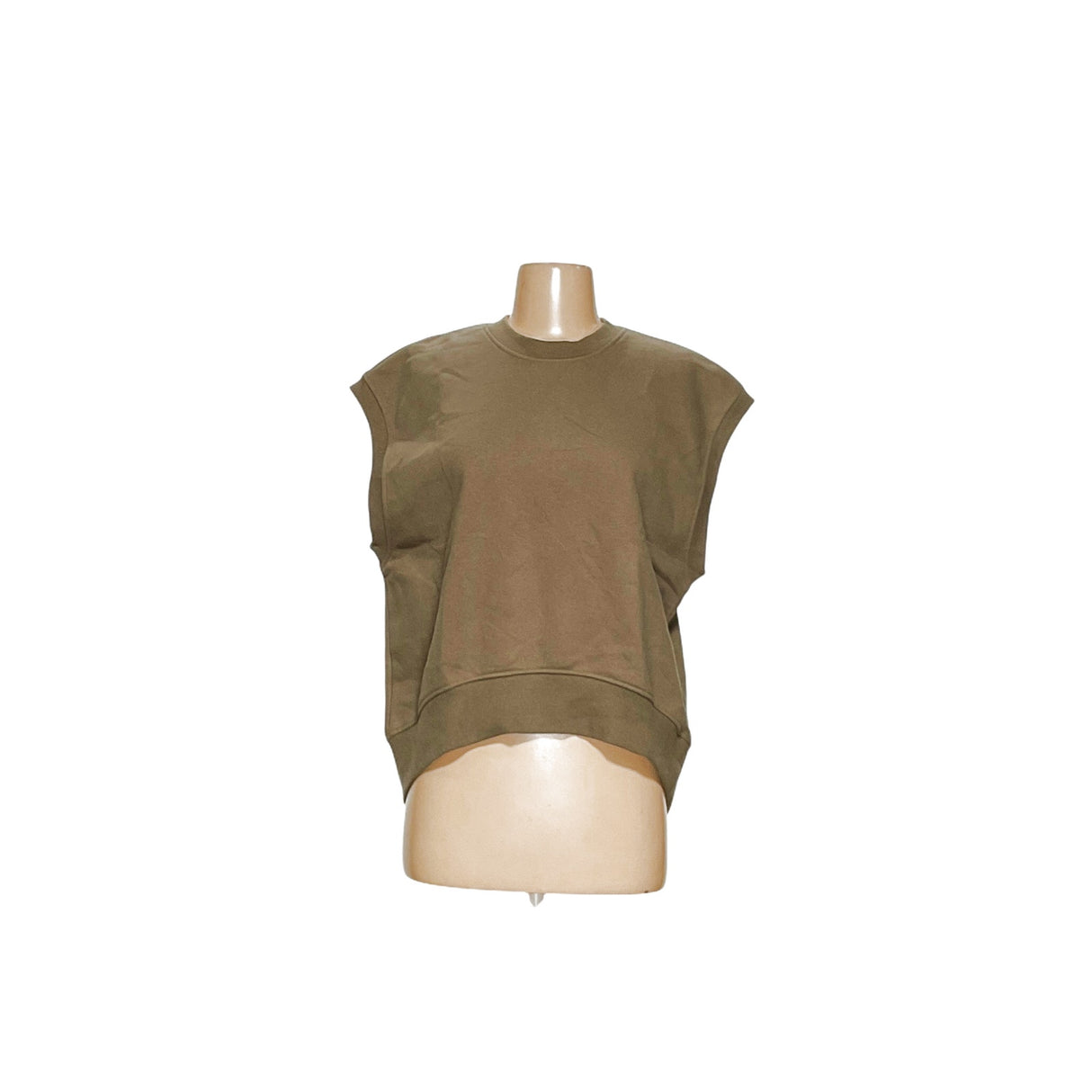 ZARA Green Canvas Blouse - Women's Size S