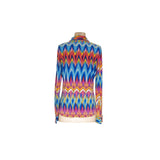 BCBGMAXAZRIA Multicolor Button-Up Top M