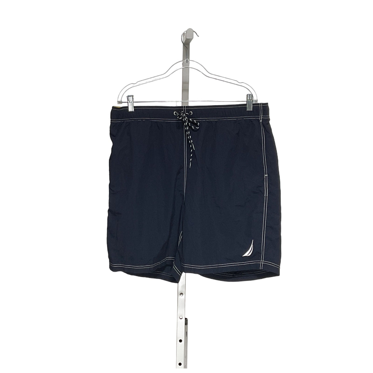 NAUTICA Men's Blue Swim Trunk - Size LG