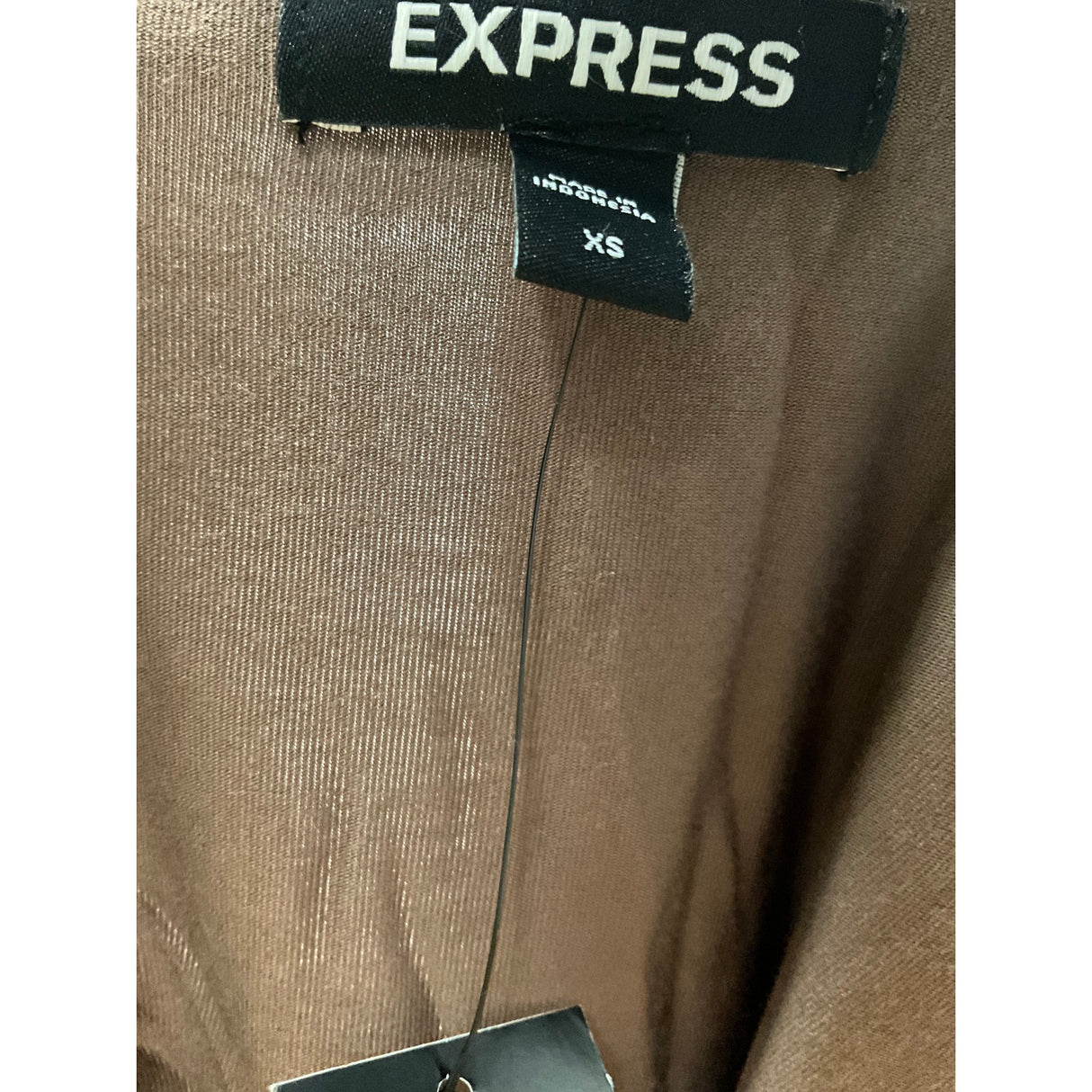 Express Brown XS Blouse