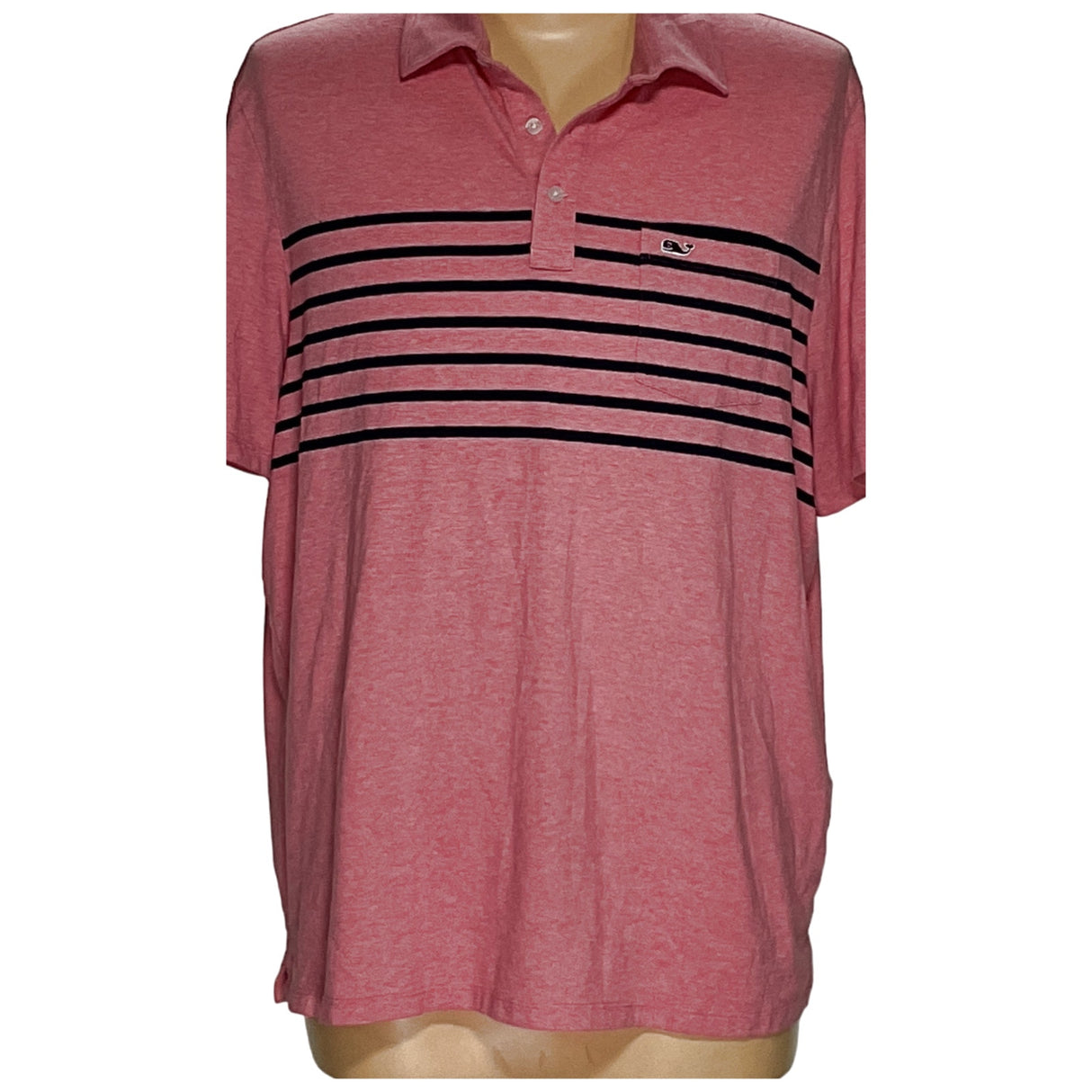 Men's Vineyard Vines Pink XL Polo