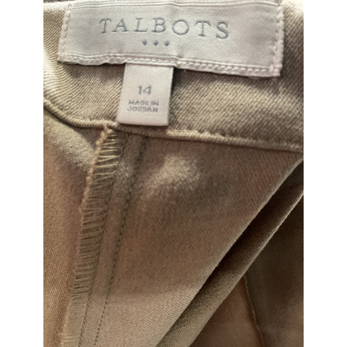 Talbots Beige Dress Pants 14