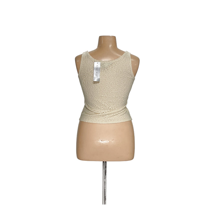 Nine West Beige Plus-Size Tank