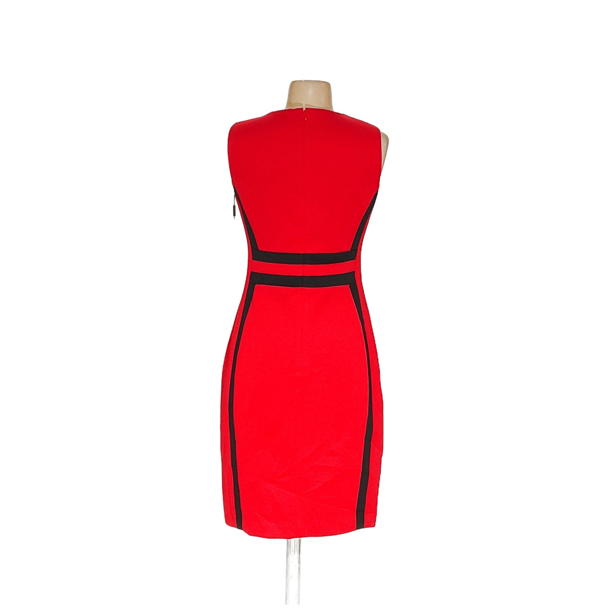 Calvin Klein Red A-Line Dress