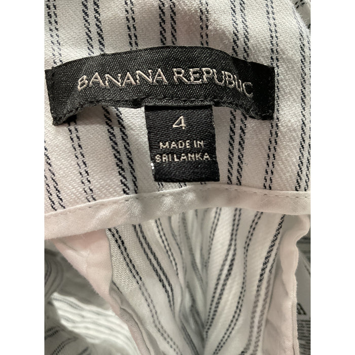 Banana Republic White Sailor Shorts - Size 4