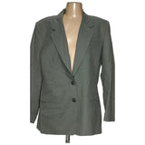 Talbots Green Wool Blazer Size 16P