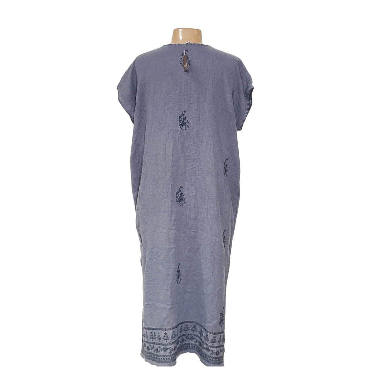 J.Jill Blue Long Shift Dress - Women's M