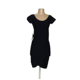 Bebe Black Midi Bodycon Dress - Women's Size P/S