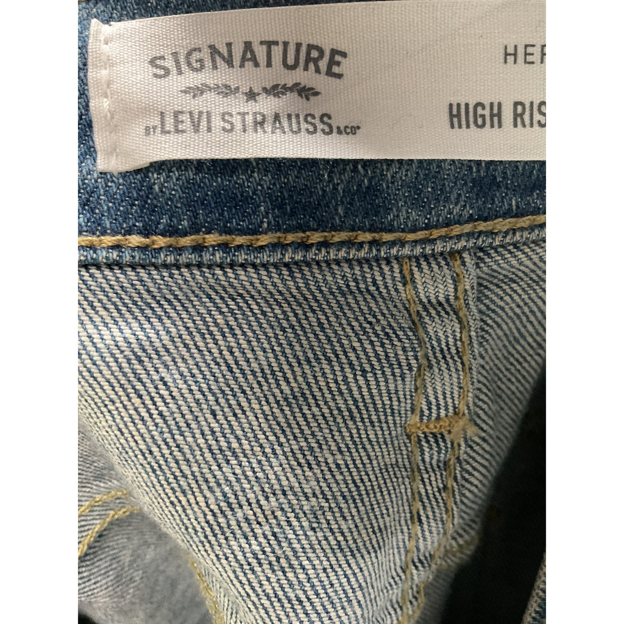 Levi's Blue Women's Straight Jeans, Size 33