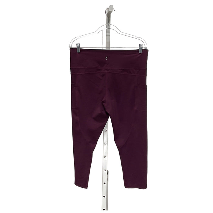 ZYIA Purple Capri Leggings - Size 16