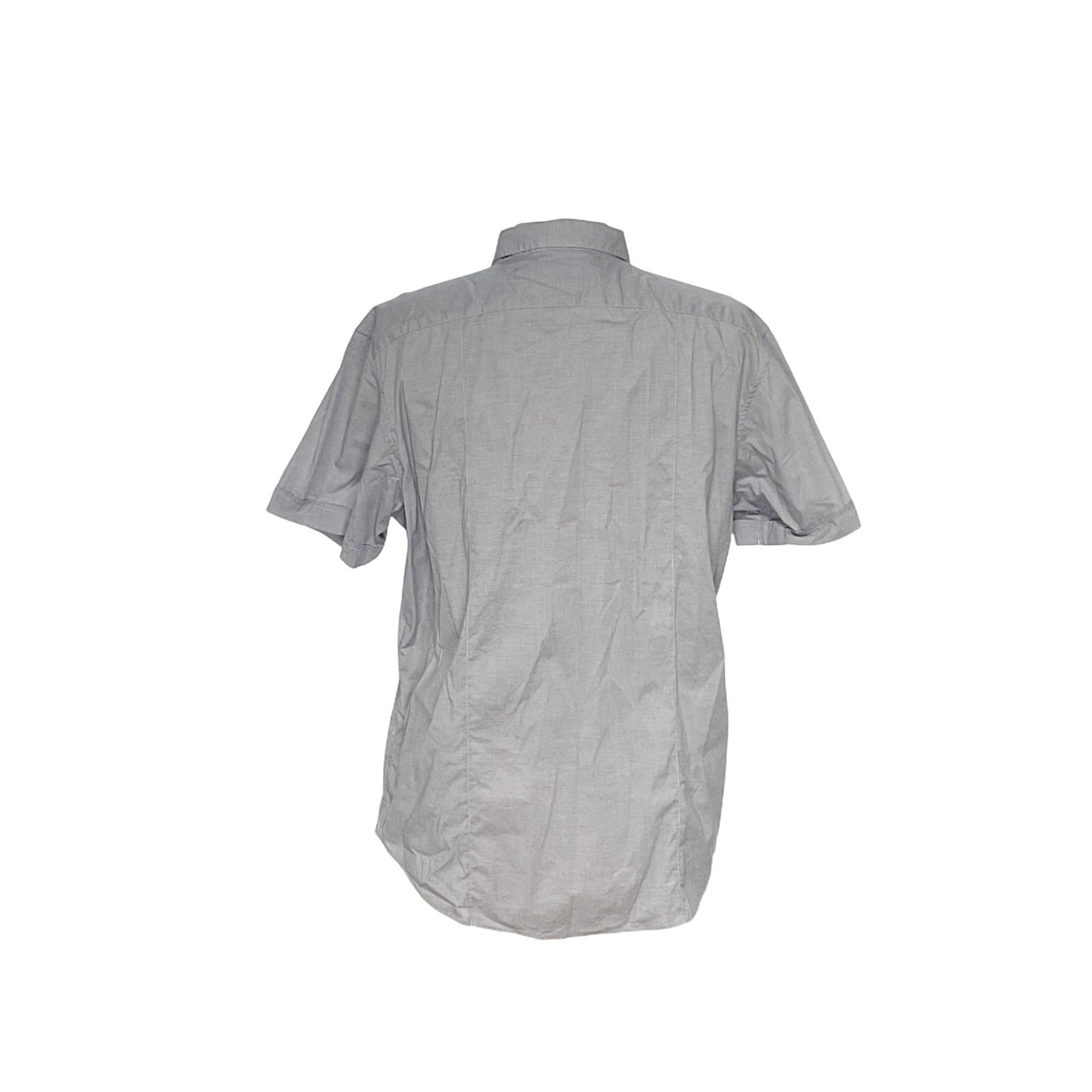 Banana Republic Gray Graphic Short Sleeve Shirt