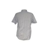 Banana Republic Gray Graphic Short Sleeve Shirt