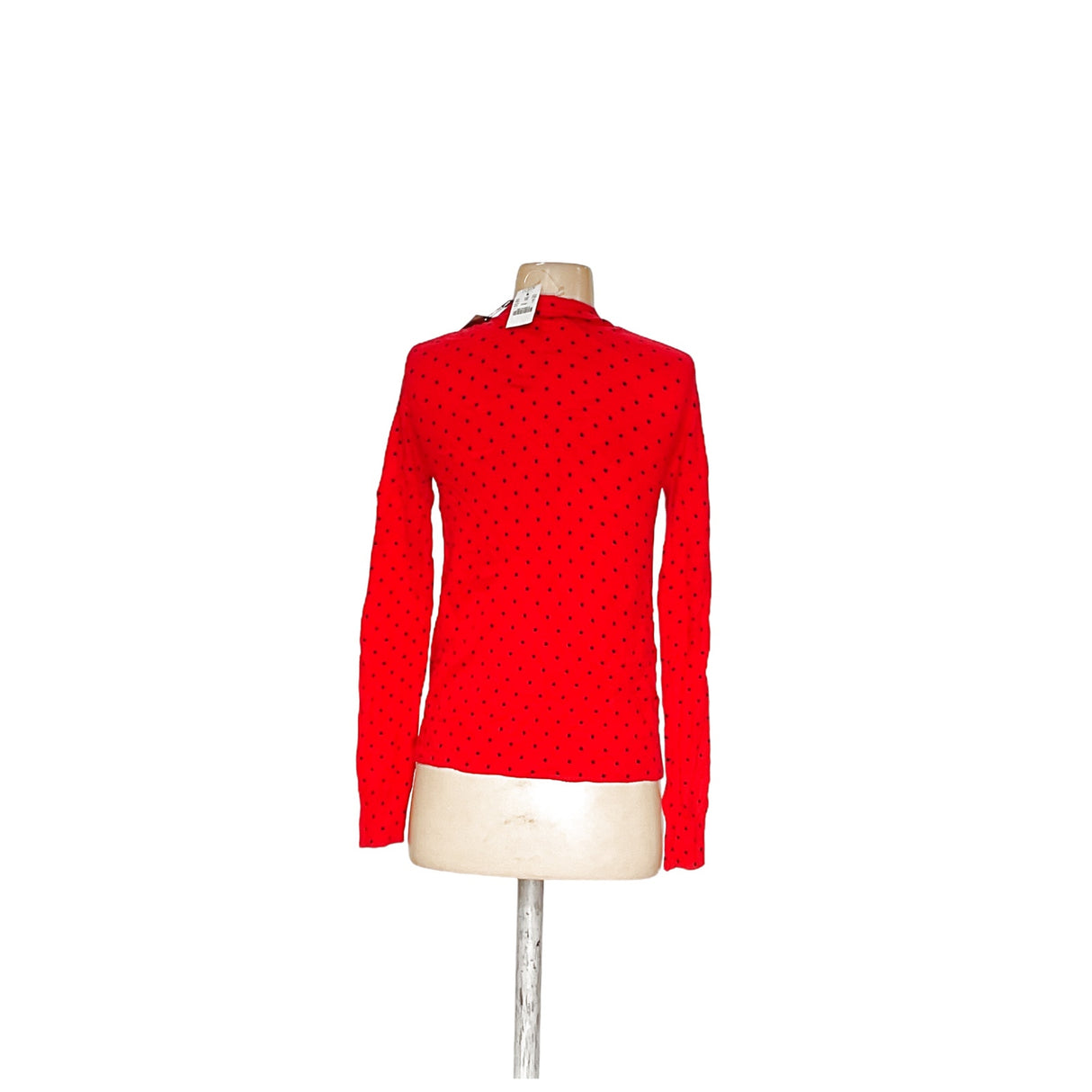 J. Crew Red Cotton Cardigan - S