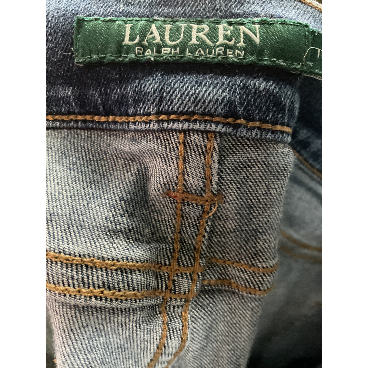 Lauren Ralph Lauren Blue Ankle Jeans