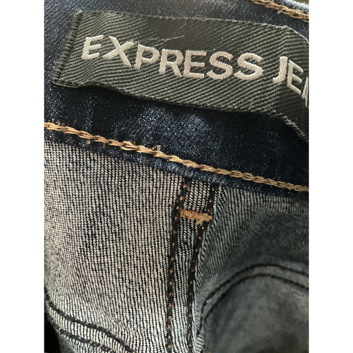 Express Blue Ankle Jeans - Women's Size 6R