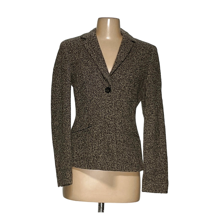 Ann Taylor Multicolor Wool Blazer - Women's 2