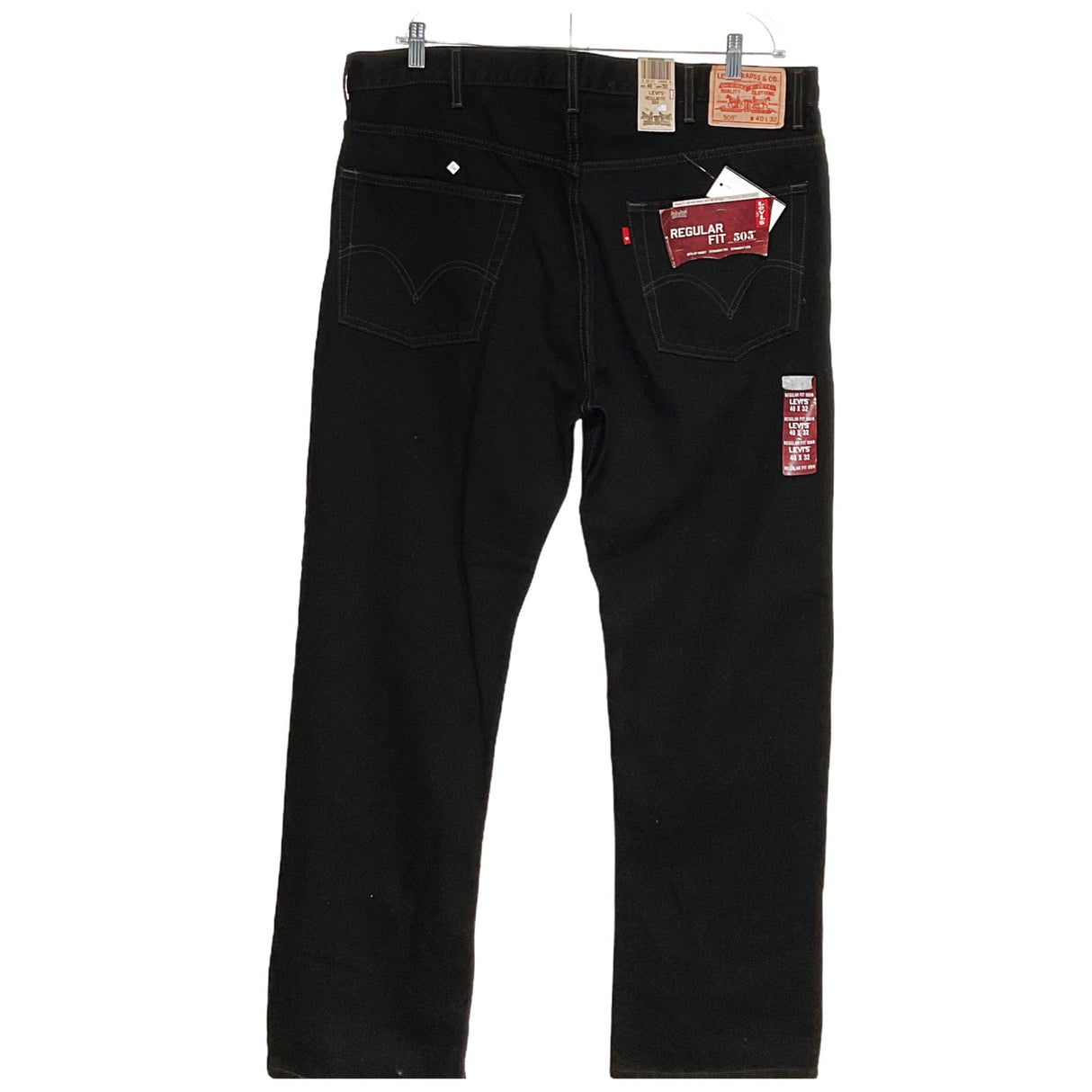 Levi's Black Men's Straight Jeans 40x32