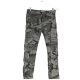 Wrangler Gray Camo Tapered Pants