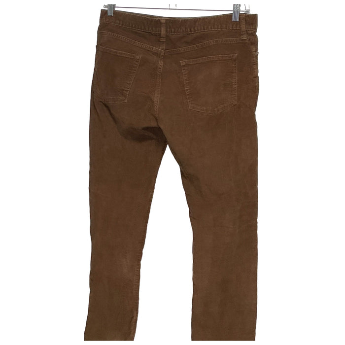 J. CREW Men's Brown Cotton Jeans (Size 34)