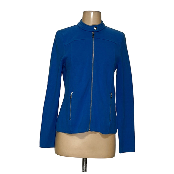 Lauren Ralph Lauren Blue Full Zip Sweater - Women's Medium