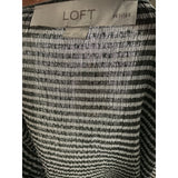 LOFT Multicolor Striped Blouse