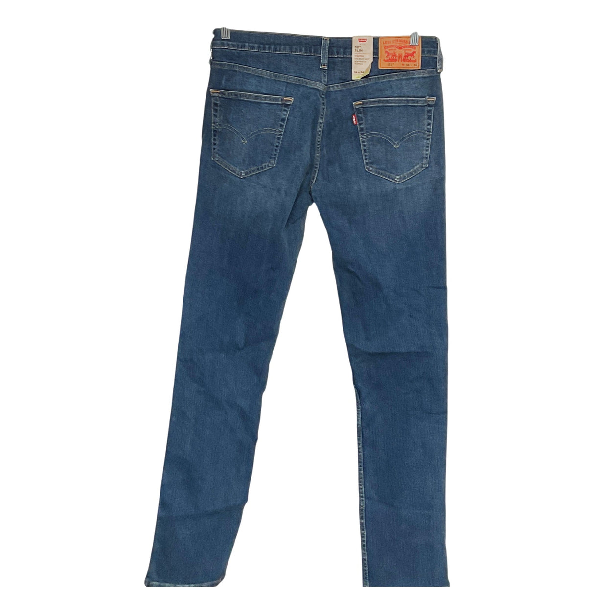 Levi's Men's 34x34 Straight Blue Jeans