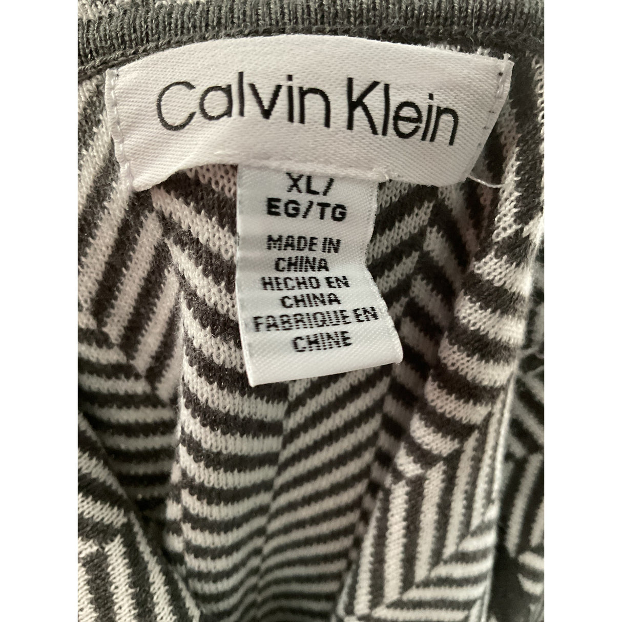 Calvin Klein Women's Plus Size Gray Blouse