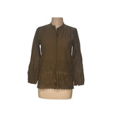 J. Crew Brown Polyester Blouse, Size 4