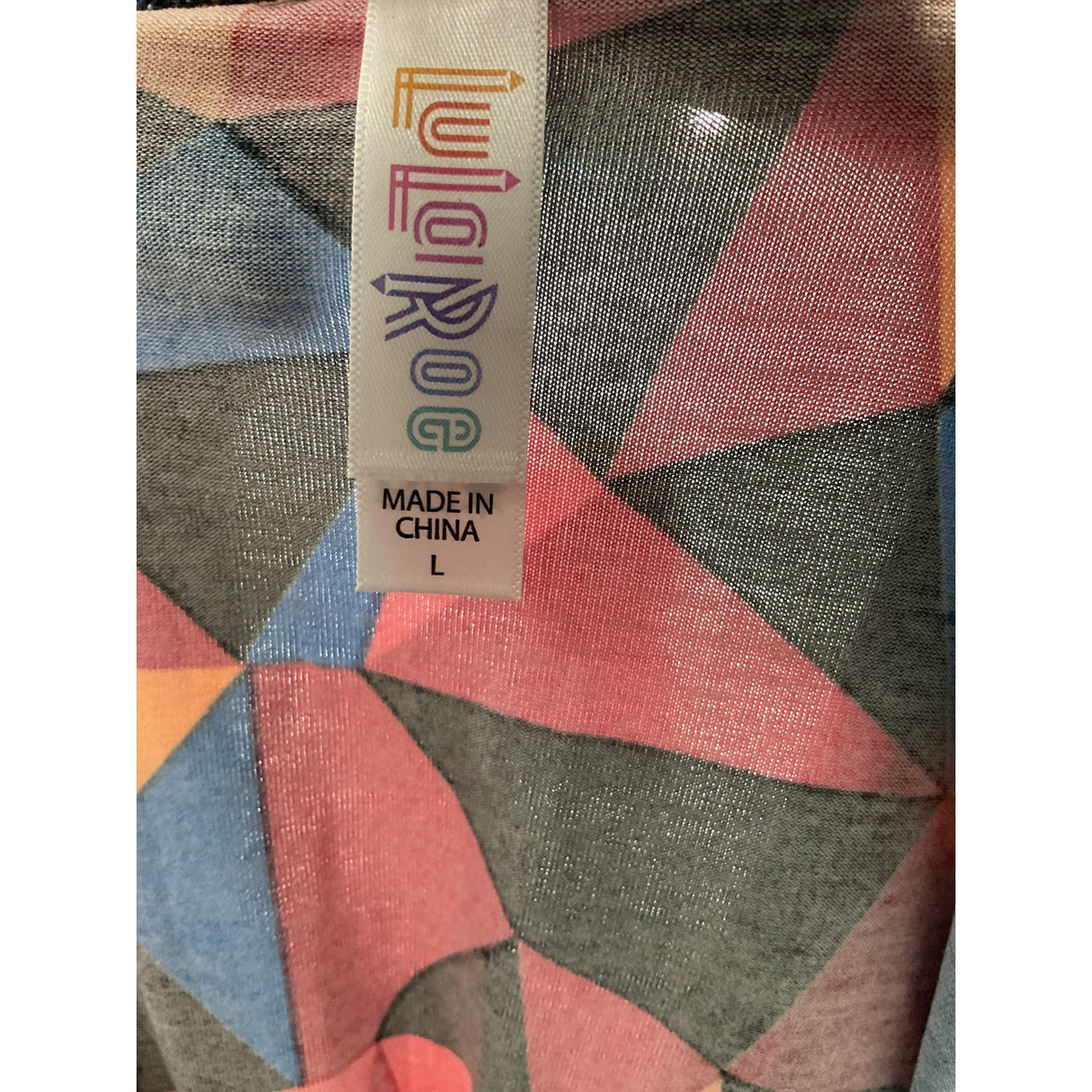 Lularoe Multicolor Blouse, Women's Size L