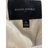 Banana Republic Cream Blazer, Size 18