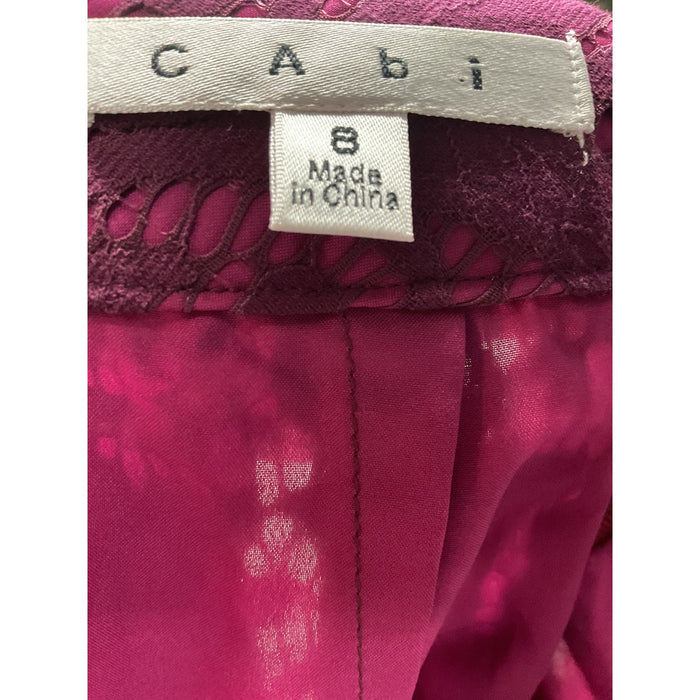 Cabi Red A-Line Skirt - Size 8