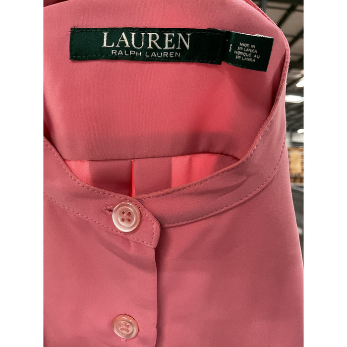 Lauren Ralph Lauren Pink Button-Up Top - Size S